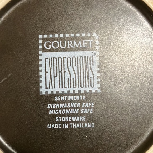 Gourmet Expressions Stoneware Plates - Picture 3 of 6